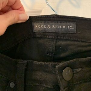 Rock & Republic Black Jeans